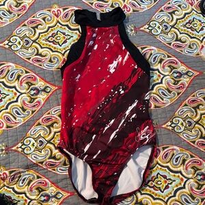 GK Kids Red and Black Swimsuit